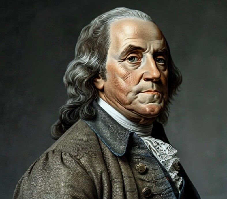 Обложка книги Бенджамин Франклин