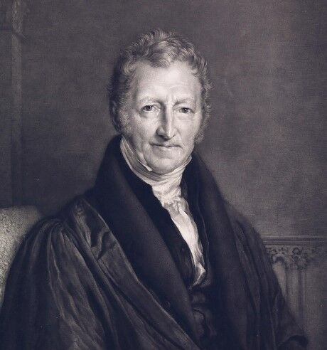 Обложка книги Томас Роберт Мальтус